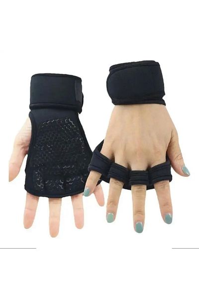 BGA Fitness Weightlifting Weight Lifting Gloves Fitness Sports Gloves M/L