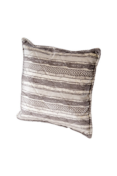 In House Rimal Jacquard Decorative Cushion - 50x50 cm - Beige