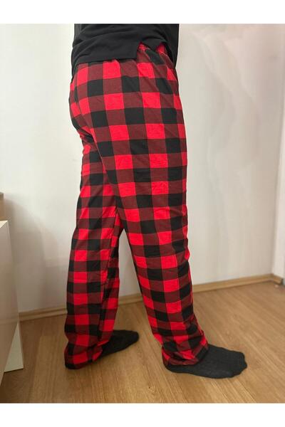 Fates cepsiz erkek pijama altı eşofman altı beli lastikli unısex