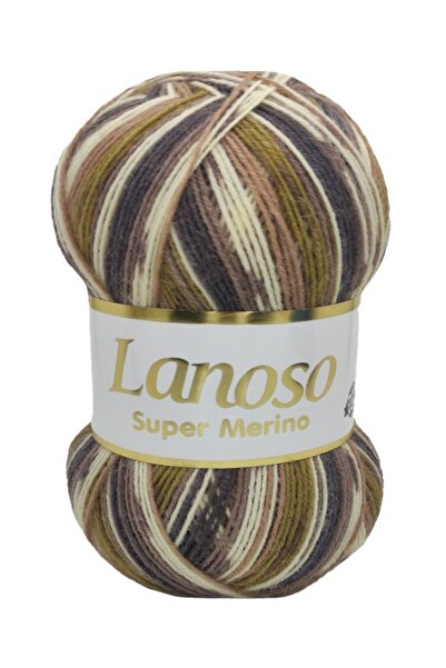 Lanoso Super Merino El Örgü Ipliği