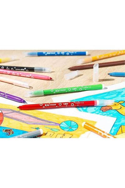 Bic Set of 12 Couleur Felt Tip Crayons