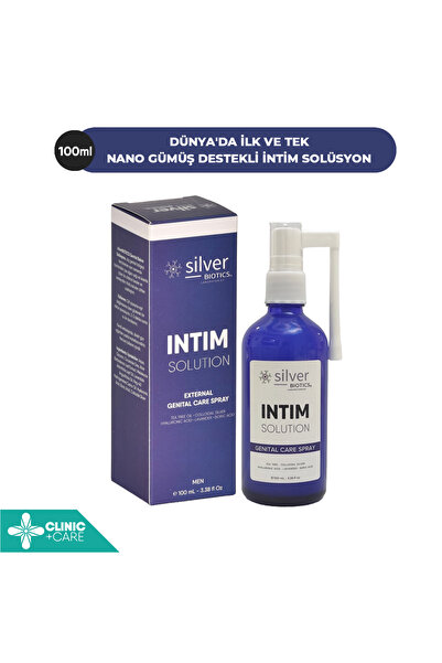 silverBIOTICS Nano Gümüşlü Erkek İntim Genital Bakım Spreyi