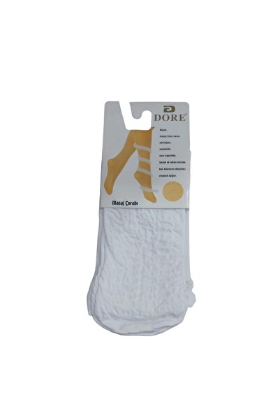 Dore Set of 3 Women's Massage Socks That Show No Thick Skin under the Knee