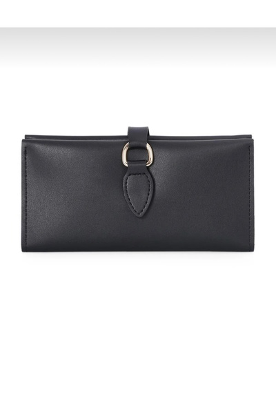 Baykuş Boutique Μοντέρνο γυναικείο πορτοφόλι με θήκη με φερμουάρ από μαλακό συνθετικό δέρμα