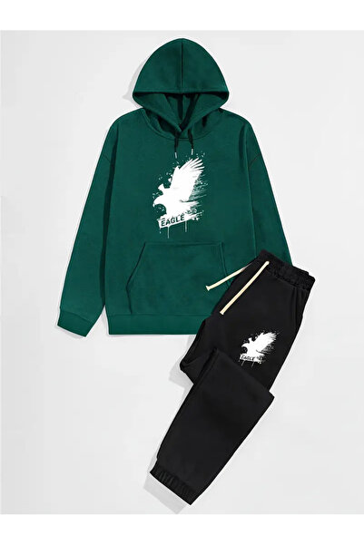 bellanova Unisex New Season Cotton Hooded φούτερ Φούτερ σετ 2 τεμαχίων