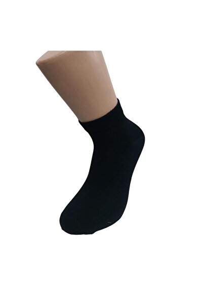 Bross Men's Half Conch Bamboo Socks