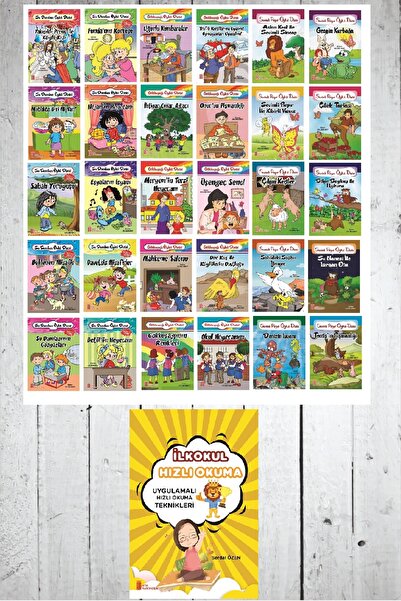 Ata Yayıncılık 1.Sınıf Okumayı Sevdiren 30 lu Hikaye Seti+ Hızlı Okuma
