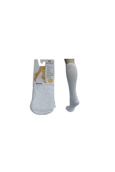 Dore Set of 3 Women's Massage Socks That Show No Thick Skin under the Knee