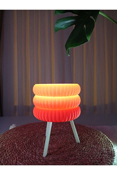 Handmade Bomb Kabartmalı Gece Lambası