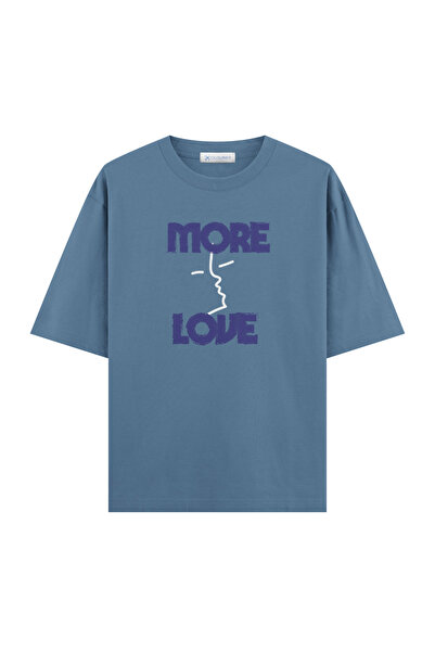 COUTLINER Овърсайз тениска  "More Love " (Екстра!) Бол Кесим)