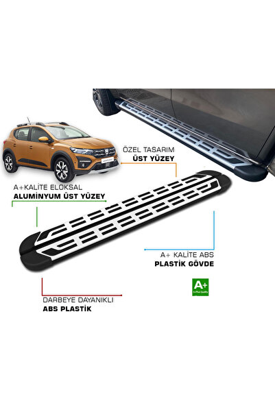 Tunax SANDERO 3 STEPWAY 2020 2021 2022 2023 2024 2025  YAN BASAMAK