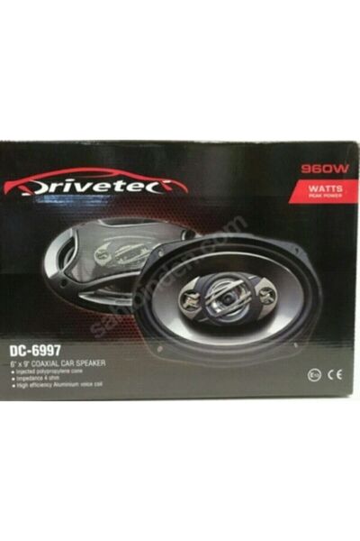 Rixos Drivetec Dc-6997 Oto Ovel Hoparlör 960 Watt 2 Adet Ovel Hoparlör