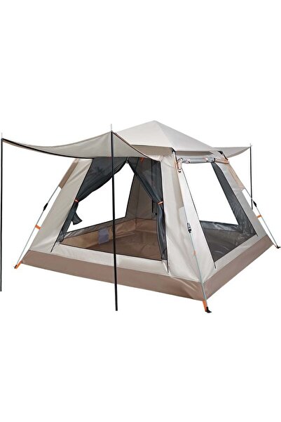 DFT S. DFT 3 Kişilik Otomatik Çadır 2x2x1.35m - Bej