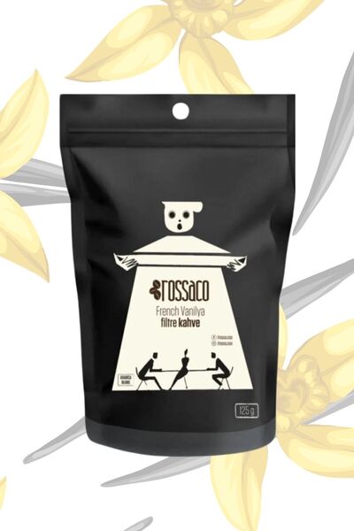 Rossaco قهوة مفلترة بنكهة الفانيليا الفرنسية 125 جرام