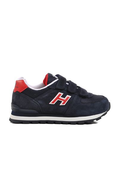 Hammer Jack Peru 102 19250-F Albastru bleumarin-Roșu Velcro Pantofi unisex pentru copii