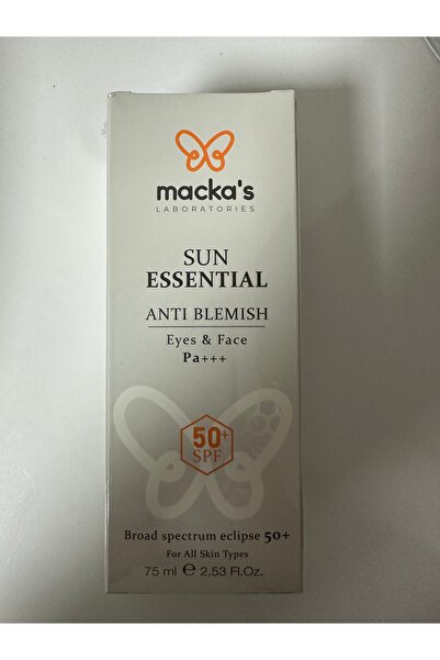 MACKA'S Macka’s Sun Essentıal Güneş Koruyucu 75 Ml.