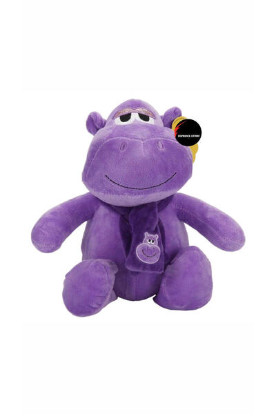 TOPROCKSTORE Sevimli Su Aygırı Peluş Oyuncak Hediyelik Uyku Arkadaşı 25 cm