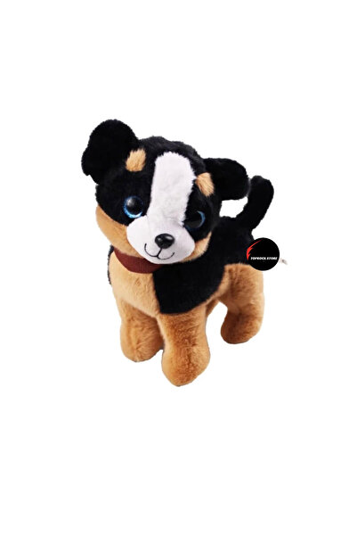 TOPROCKSTORE Barking Standing Sound Dog Plush Toy Sleeping Companion Gift Plu...