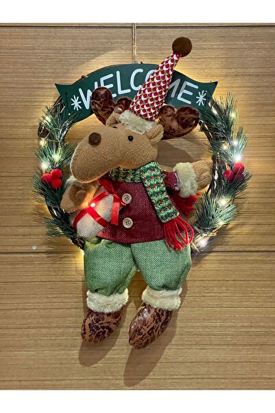 Cold Easy New Year's Door Ornament, Deer, The Most Beautiful Door Ornament, N...