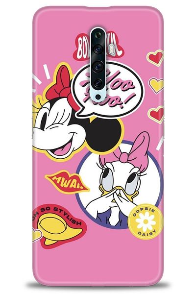 MRCİLETİSİM Oppo Reno 2Z Case Hd Printed Case - Yoo Hoo