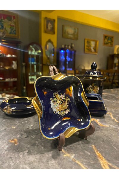 AntikHacı Vintage Kobalt Porselen Takım