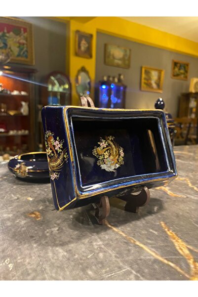 AntikHacı Vintage Kobalt Porselen Takım