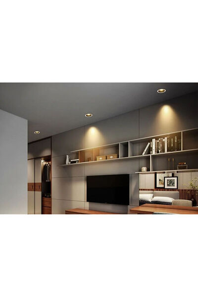 Cata Ct-5223 Pars Kare Boş Spot Kasası Siyah GU10 - 12'Lİ PAKET (Ampulsüz ve duysuz)