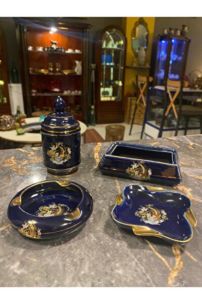 AntikHacı Vintage Kobalt Porselen Takım