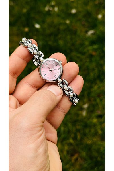 pullmarkt Pearl Grains Series - Women &Apos; S Wristwatch with Stones in Pearl Look