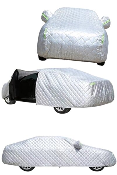 Mega Everest Fermuarlı Taksi Tipi 4 Kapı Dolu Kar Buz Brandası Darbe Emici Ay...