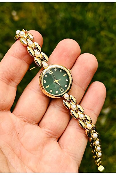 pullmarkt Pearl Grains Series - Women &Apos; S Wristwatch with Stones in Pear...