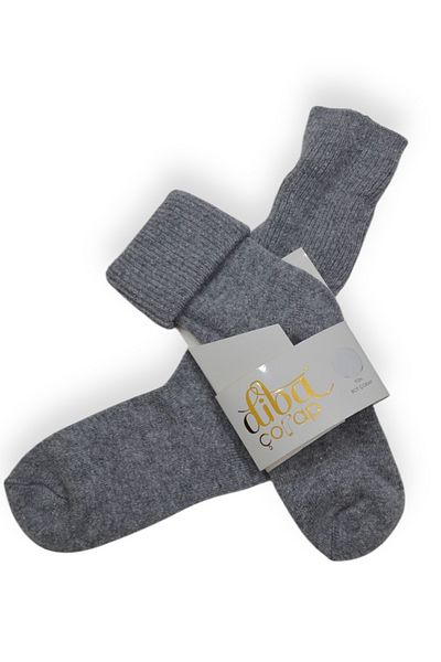 Nitesheys Natural Wool Winter Gray Women's Socks Boot Socks