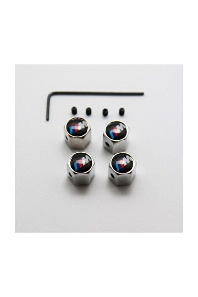 Genel Markalar Bmw M Sibop Kapağı Alyanlı Model Gümüş Renk Çalınmaya Karşı Gü...