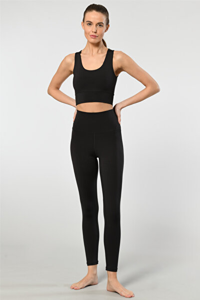 TÜREN Women's Super High Waist Leggings 3703/Black