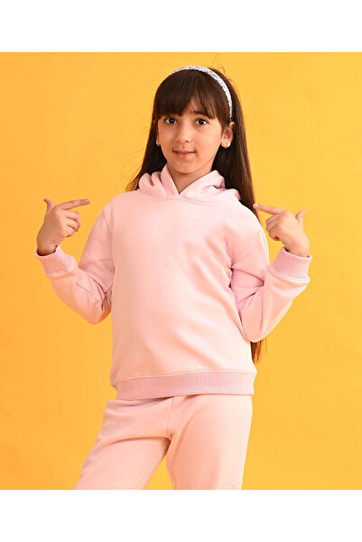 Let's Wear Djevojački Premium Sa kapuljačom kompaktni set majice i trenerke -...