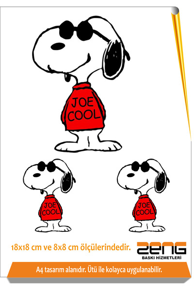 ZENG Giyim Tekstil Baskı Ütü İle Her Tür Kıyafete Kumaşa Kolayca Transfer Edilir