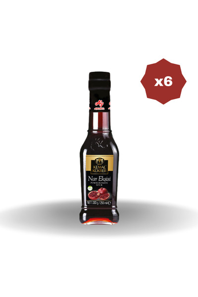 Kemal Kükrer KEMAL KÜKRER NAR EKŞİSİ %100 250 ML - (6 ADET)