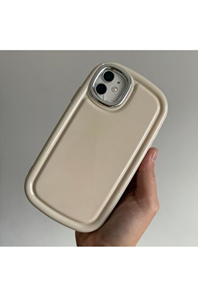 FİŞNEİLETİŞİM İPHONE 11 UYUMLU PARLAK EKRU KILIF