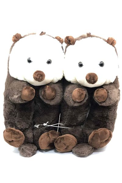 Polaris 607106 .z Παντόφλες Unisex Animal Figured House Slippers - Καφέ