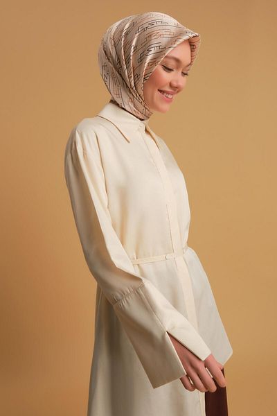 Armine Asymmetrical Tunic - 24Y4015 Model Moonstone