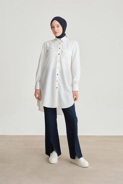 Armine Ort4371 نموذج سترة ساكس منقوشة