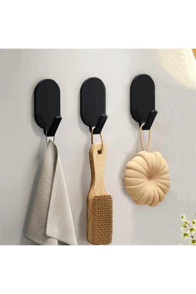 UrbanCove Co Strong Self Adhesive Wall Hooks / Hangers (Set of 3)