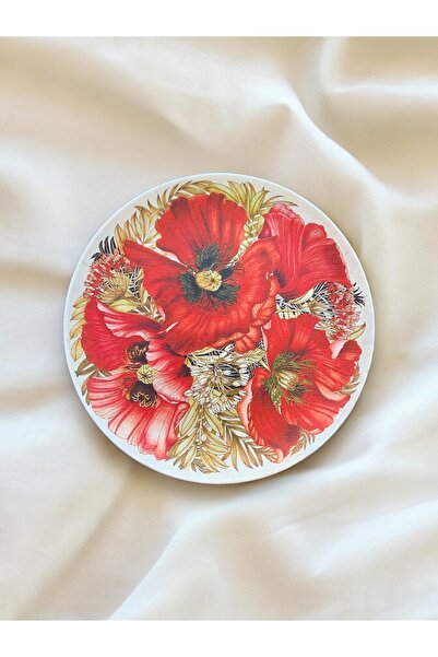 unique florya Διακοσμητικό Πιάτο Τοίχου Διακοσμητικό Στολίδι Τοίχου Λουλούδι ...