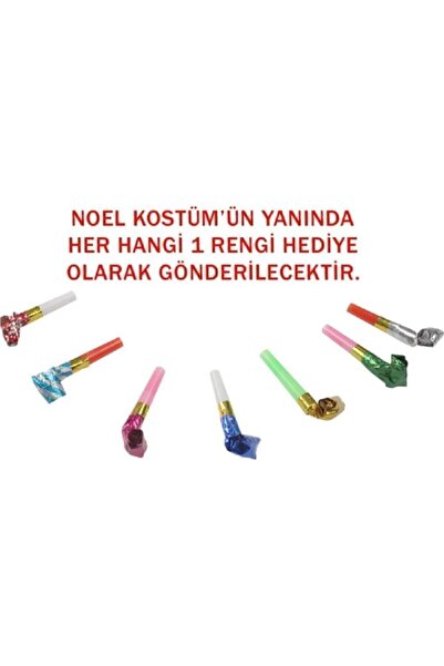PEMBECİN Kız Bebek Noel Anne Baba Kostümü Yılbaşı Elbisesi
