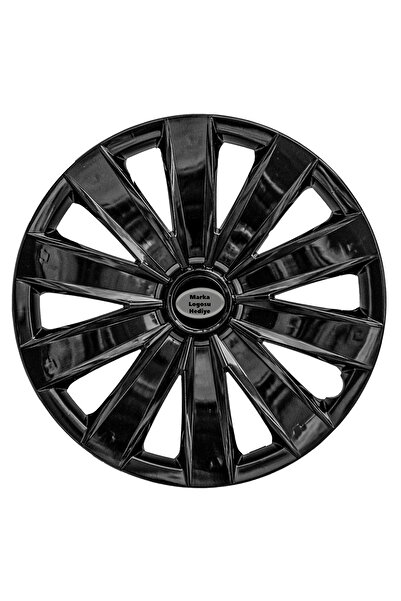 Genel Markalar Renault Fluence 16 İnç Jant Kapağı Amblemli Piano Black (1 ADET) 213 SVS