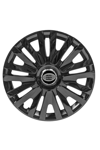 Whigor Renault R 9 13 İnç Jant Kapağı Logolu Piano Black (1 ADET) 207 WG