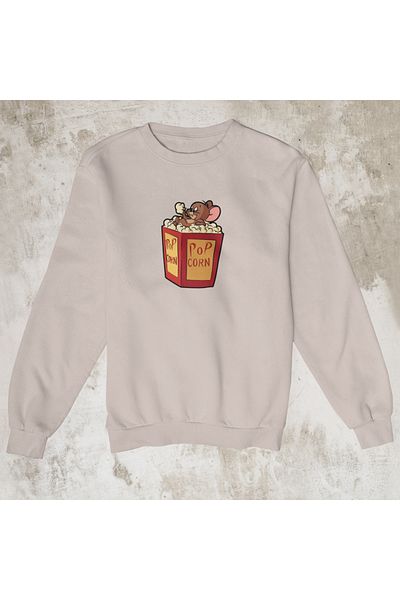 SUNFREE ΦΟΥΤΕΡΦΟΥΤΕΡ POPCORN JERRY PRINTED OVERSIZE ΒΑΜΒΑΚΙ