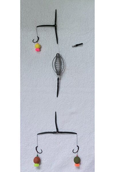 LittoCollection Gezer Yaylı Çift Boili Ve 16 mm Sarı Toplu Sazan Takımı