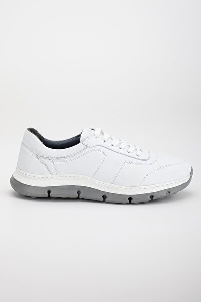 Dilimler Ayakkabı Чоловічі повсякденні черевики з натуральної шкіри, біла підошва Eva, прошиті