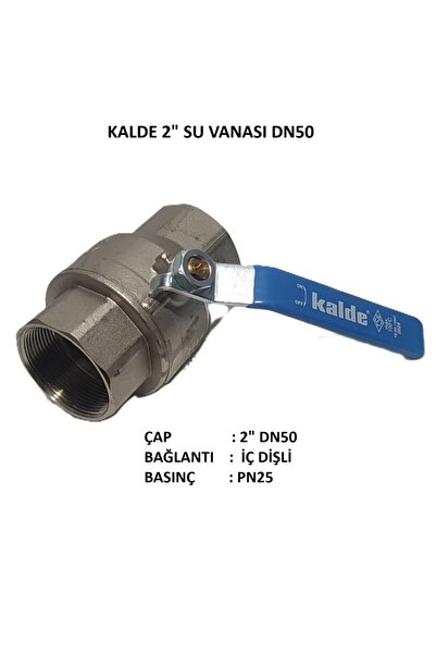 KALDE 2" Küresel Su Vanası DN50 - Water Valve PN25